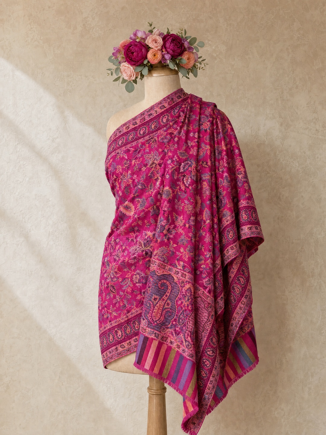 Shawls, the back