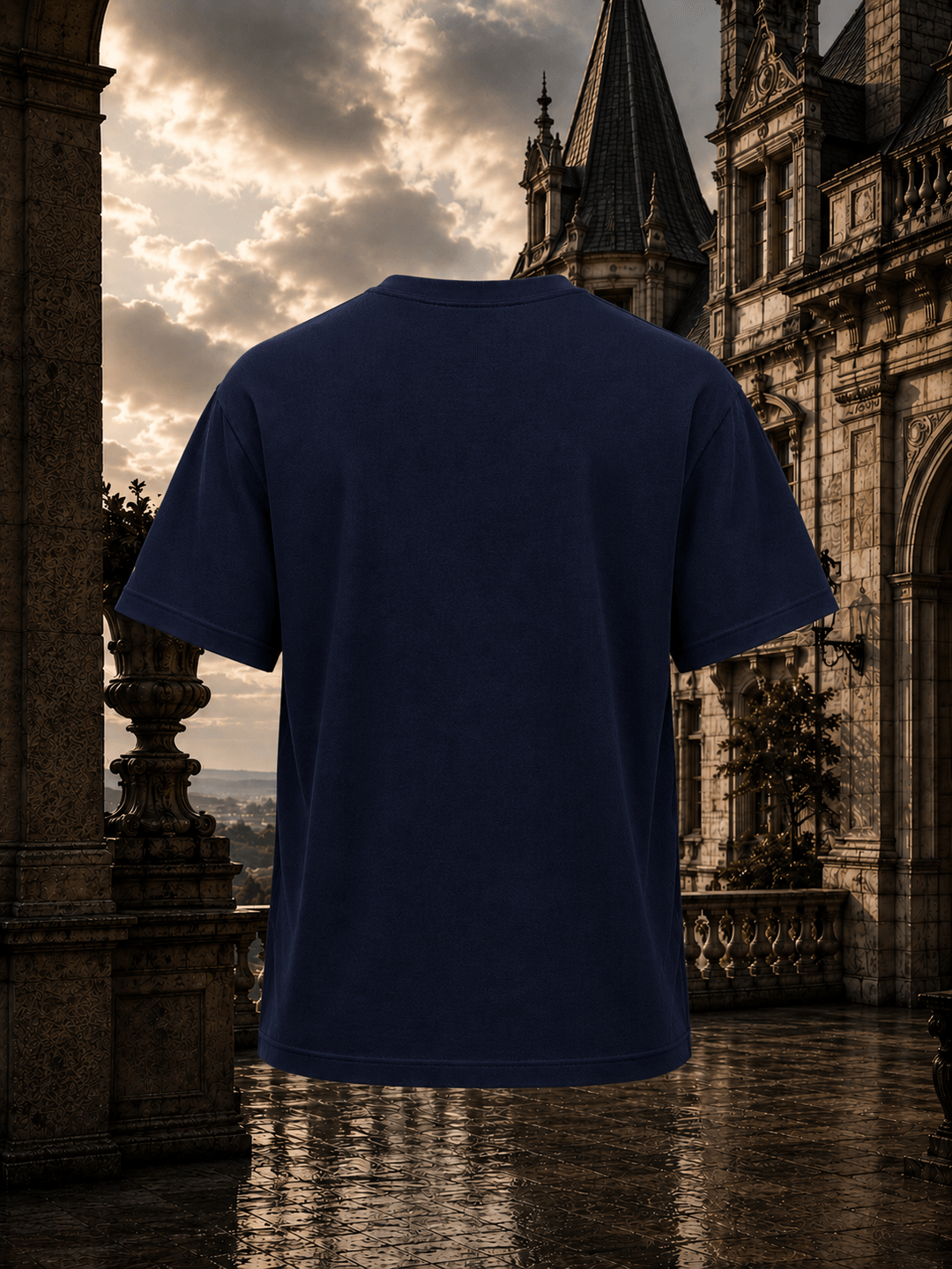 Sable the Monarch Regular — Navy, the back